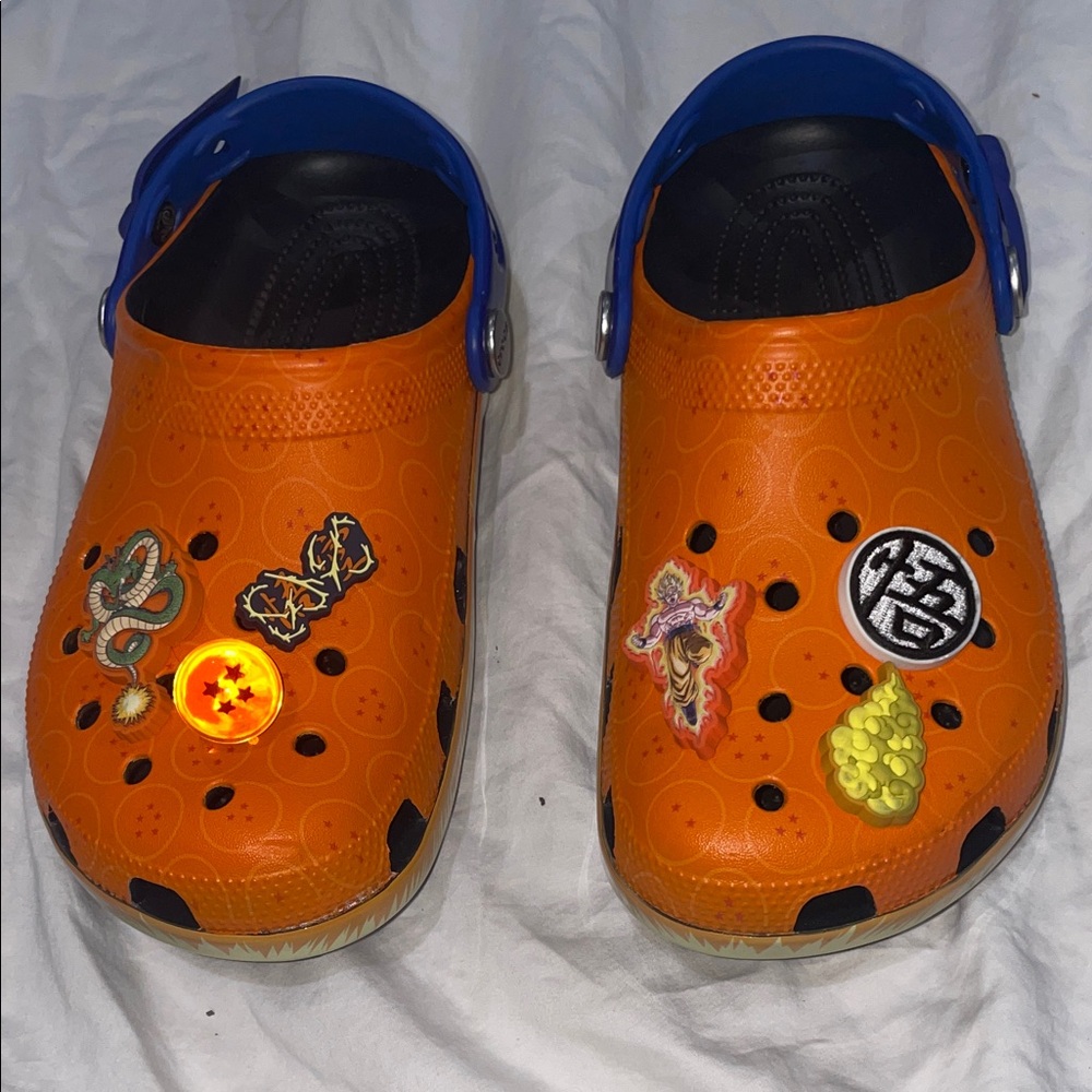 NWOT Limited edition Crocs Dragon Ball Z